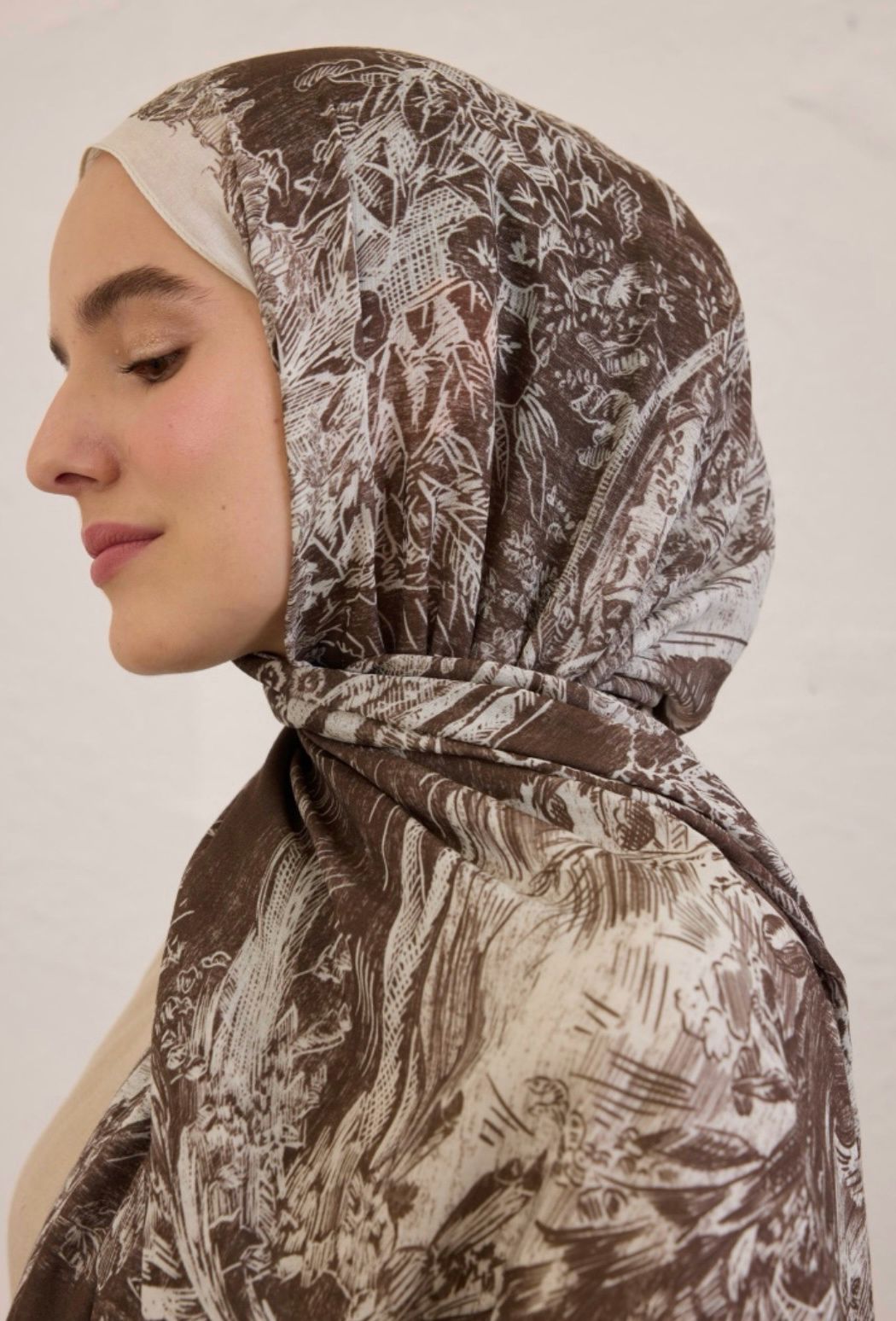 secret elegance printed hijab