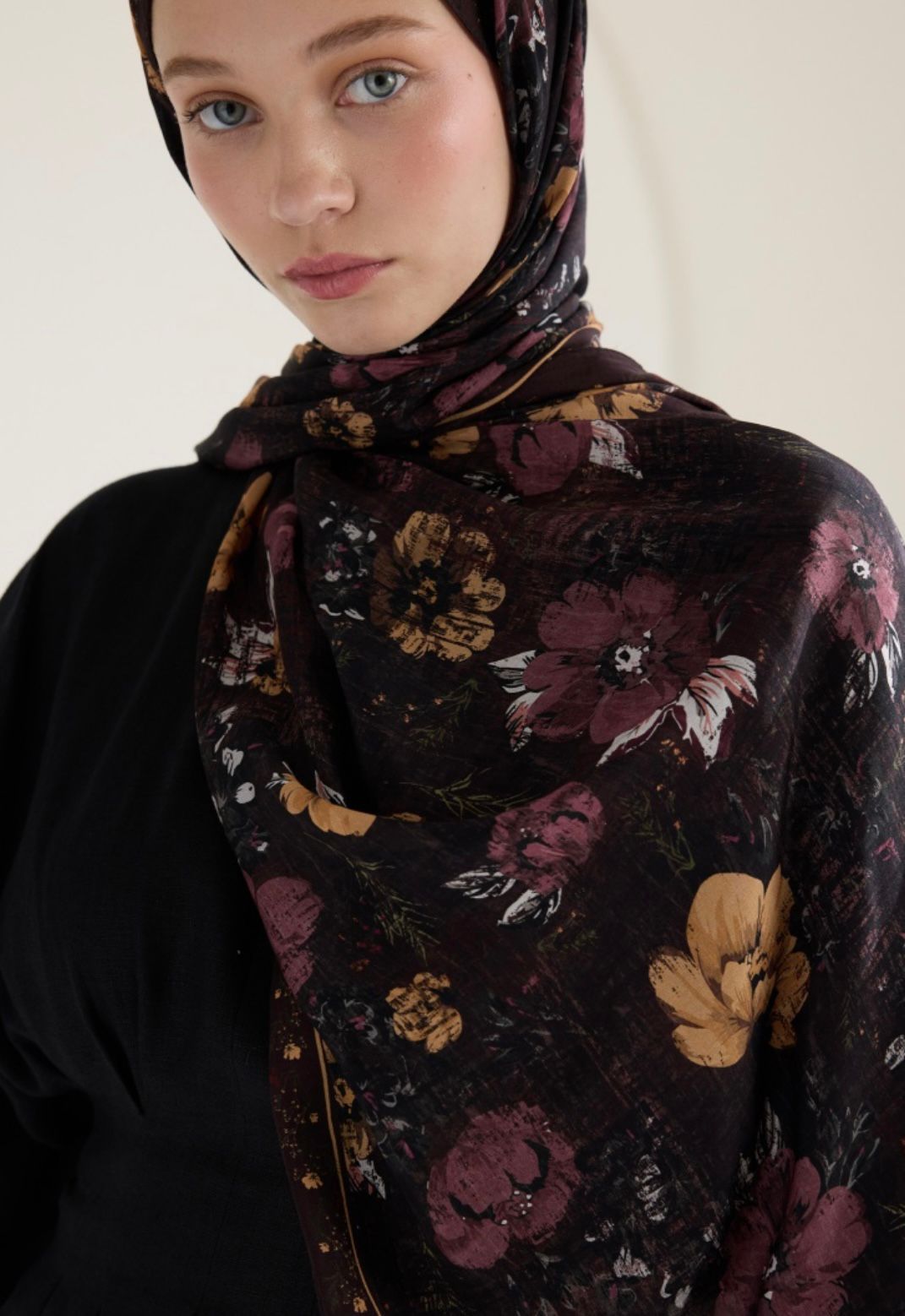 tiny garden printed hijab