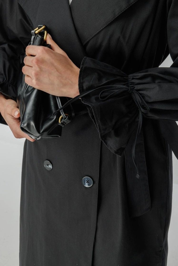 New black trench coat