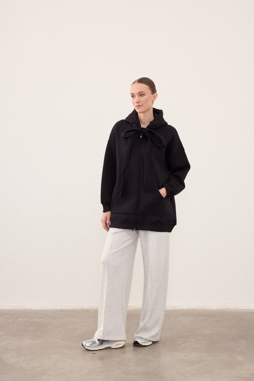 Black hoodie
