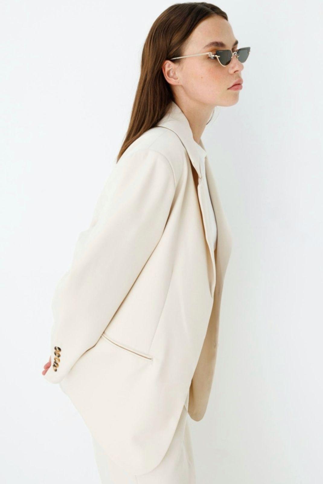 light beige blazer