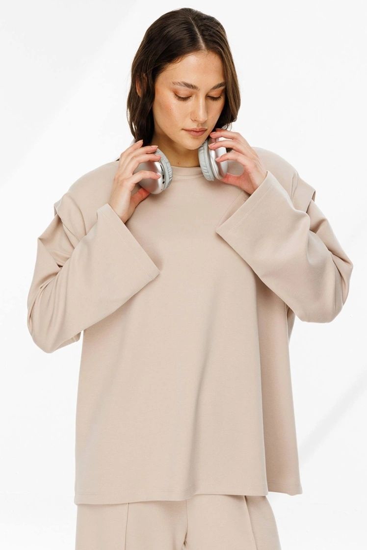 Casual light beige set