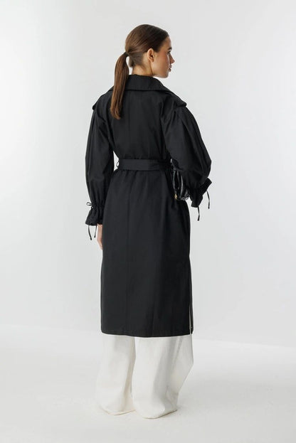 New black trench coat