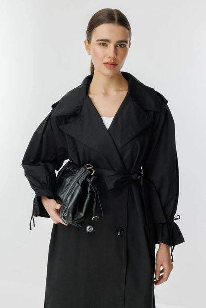 New black trench coat