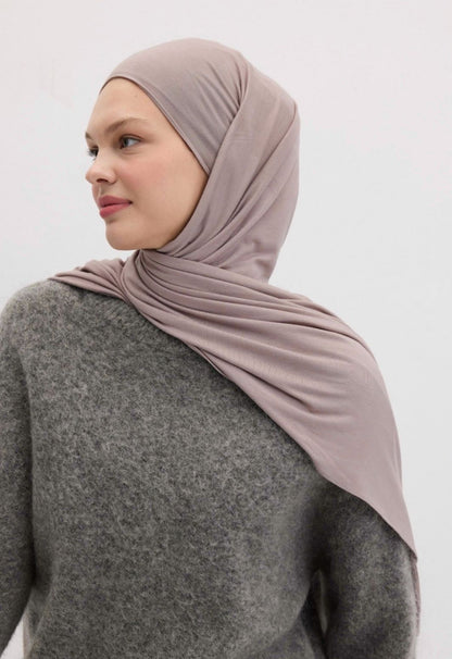 rose pink jersey hijab