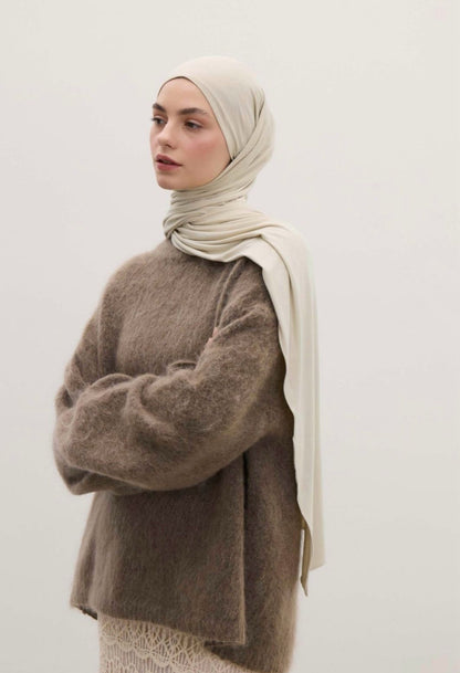 pale green jersey hijab