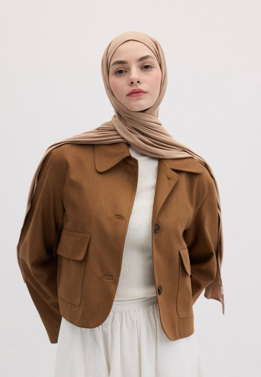 hazelnut shells jersey hijab