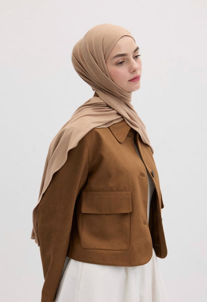 hazelnut shells jersey hijab