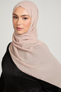 baby powder crepe hijab