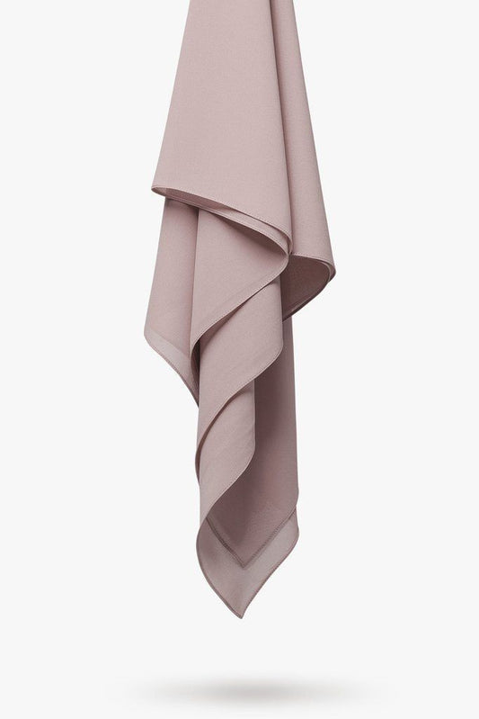 taupe crepe hijab