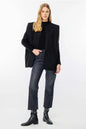 winter black vest