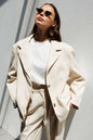 light beige blazer